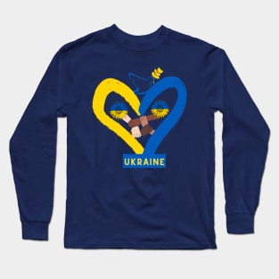 Stand for Ukraine|| Ukraine|| Unity|| fight for Ukraine|| Peace Long Sleeve T-Shirt